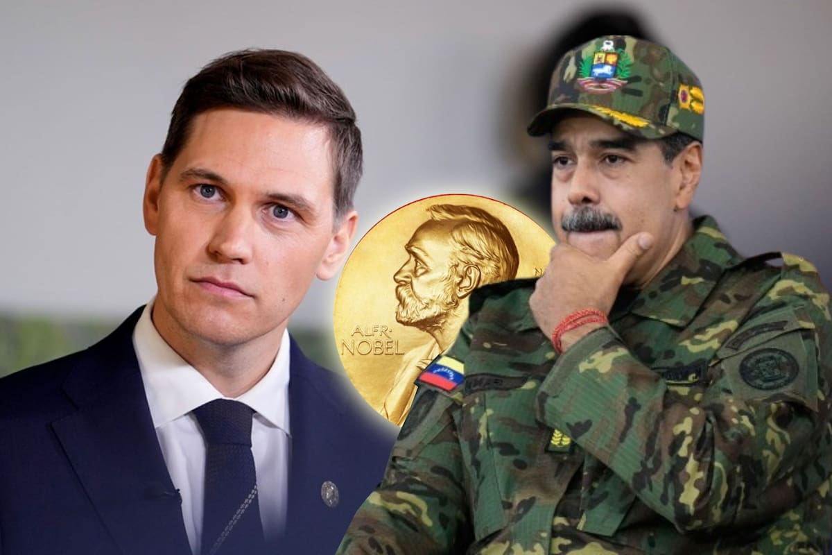 Presidente del Comité del Nobel de la Paz exige a Nicolás Maduro “aceptar su derrota” en las elecciones y renunciar a la presidencia de Venezuela mientras celebrara la entrega del Premio a María Corina Machado, opositora del gobierno venezolano
