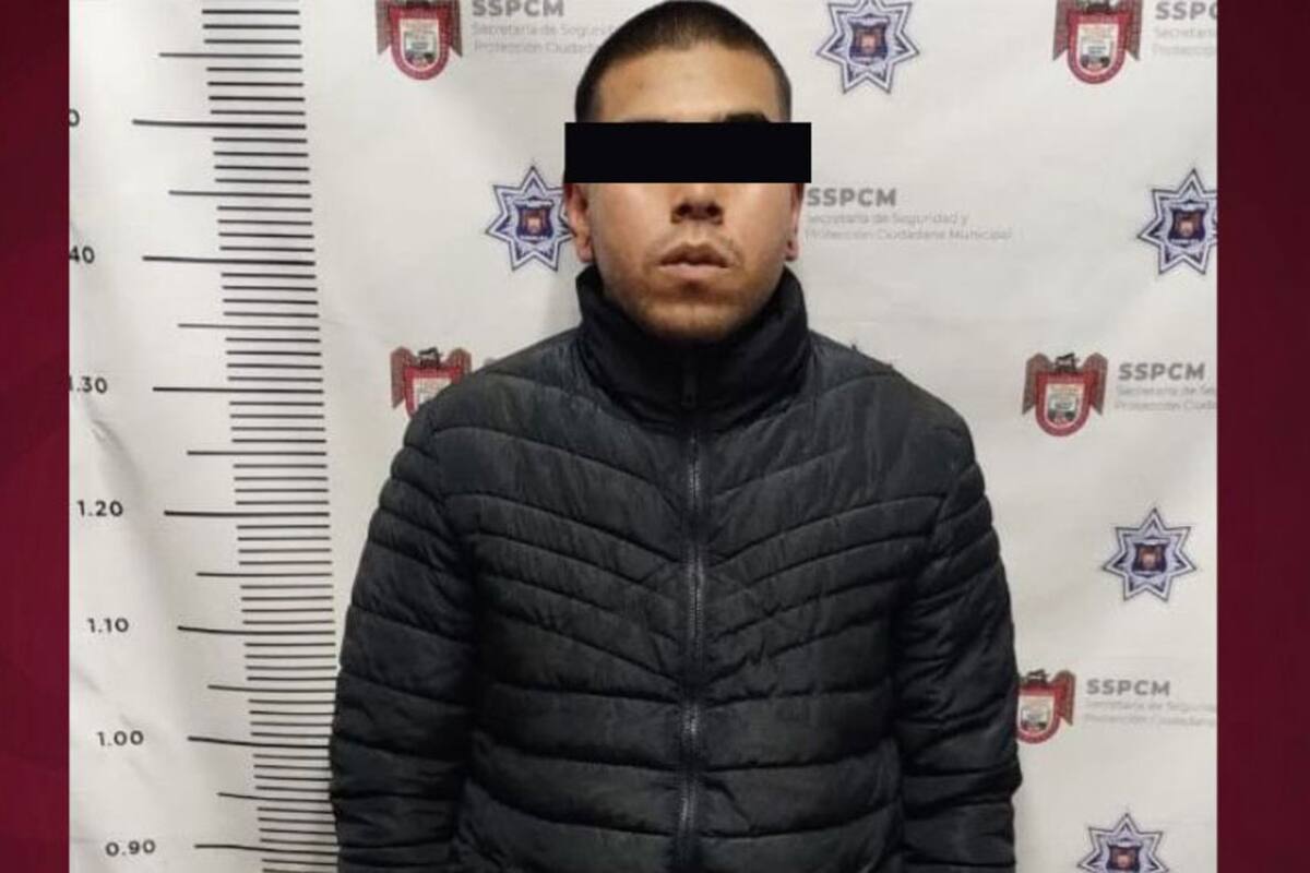 Recapturan en menos de dos semanas a sujeto por portación de arma y droga