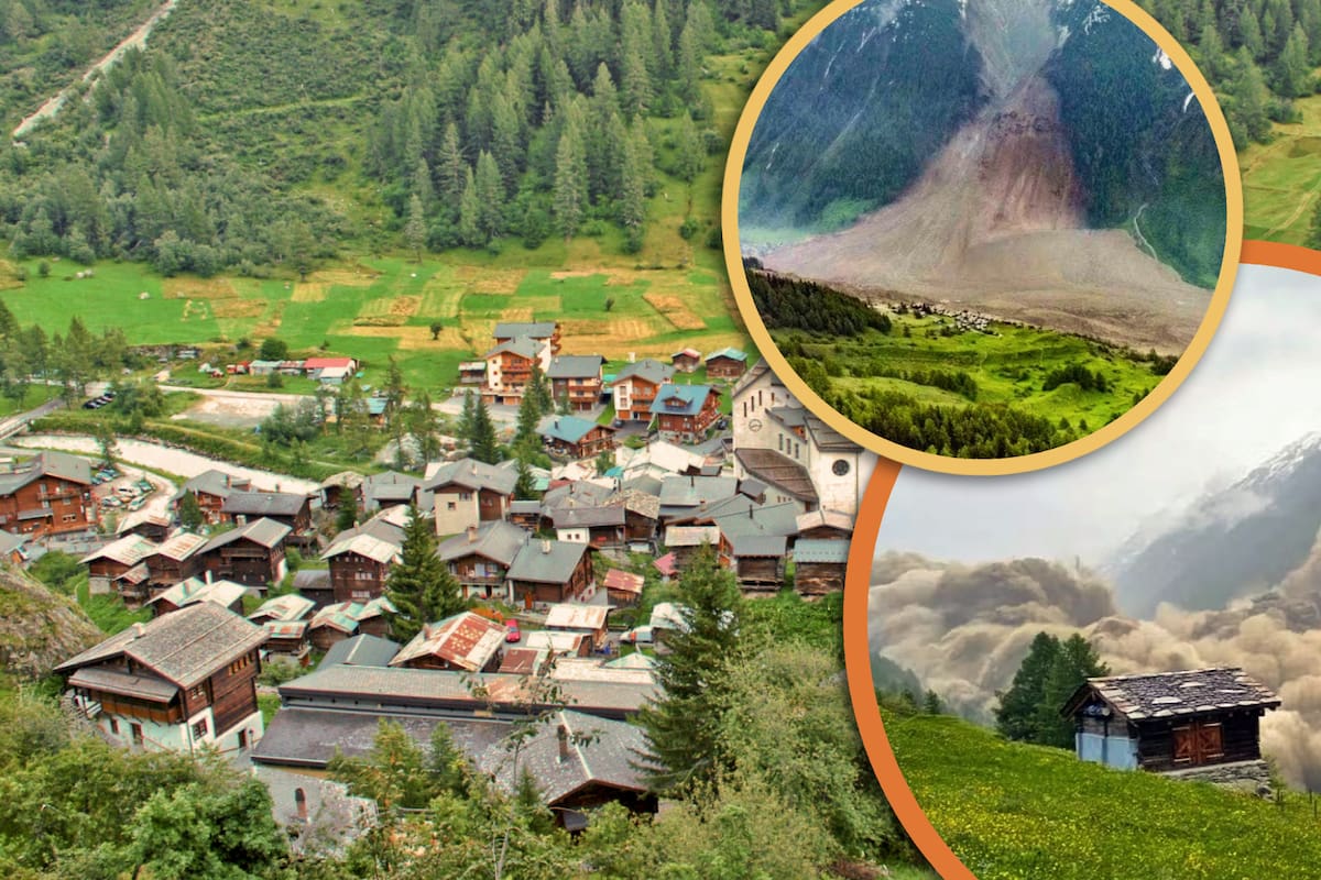 (VIDEO) Así quedó sepultado Blatten, un pueblo de Suiza que fue totalmente enterrado luego del colapso de un glaciar en los Alpes; ya había sido evacuado por riesgo de deslizamiento