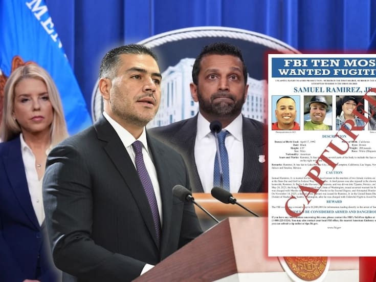 Cae en Sinaloa Samuel Ramírez Jr, uno de los más buscados por el FBI por quien ofrecían 1 millón de dólares; ya fue trasladado a Estados Unidos