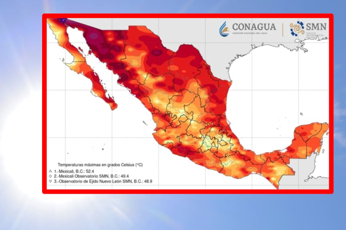 Estos estados sentirán más calor durante la Canícula 2024 en México
