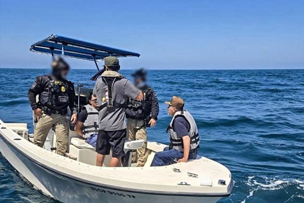 CBP intercepta embarcación con tres migrantes mexicanos cerca de Point Loma en San Diego