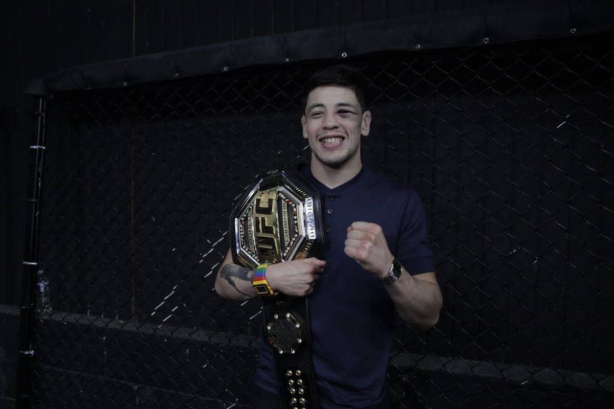 Brandon Moreno Campeón Peso Mosca de UFC
