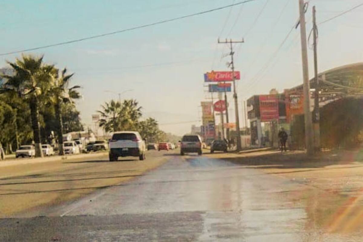 Cerrará CESPE parcialmente avenida Reforma por reparación de fuga