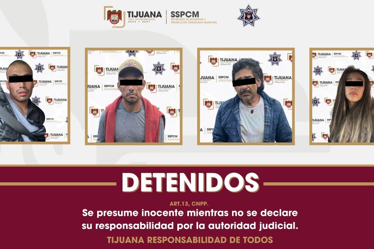 Detienen a cuatro personas como presuntas responsables de amenazas e intento de extorsión