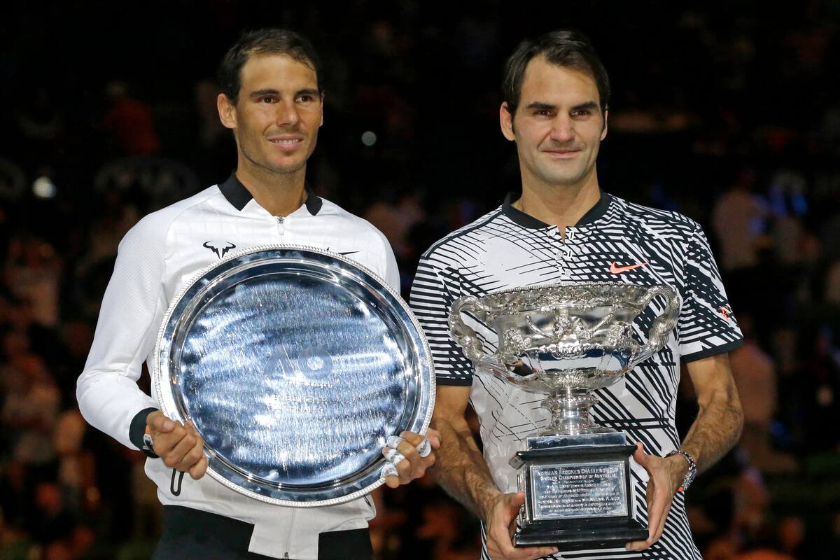Nadal y Federer buscan batir récord mundial en Sudáfrica con fines benéficos