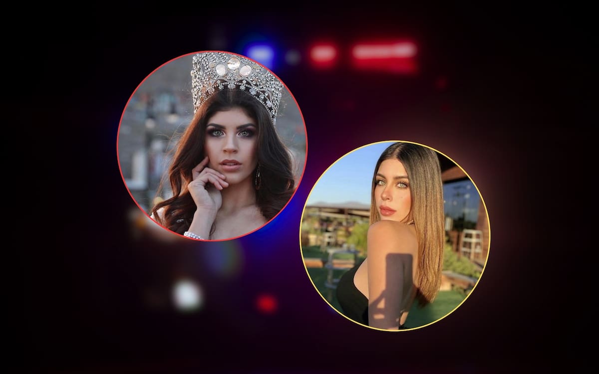 Carolina Flores, ex Miss Teen Universe de Baja California, murió por disparos en Polanco frente a su esposo y su bebé. Foto: Especial (Canva/Redes sociales)
