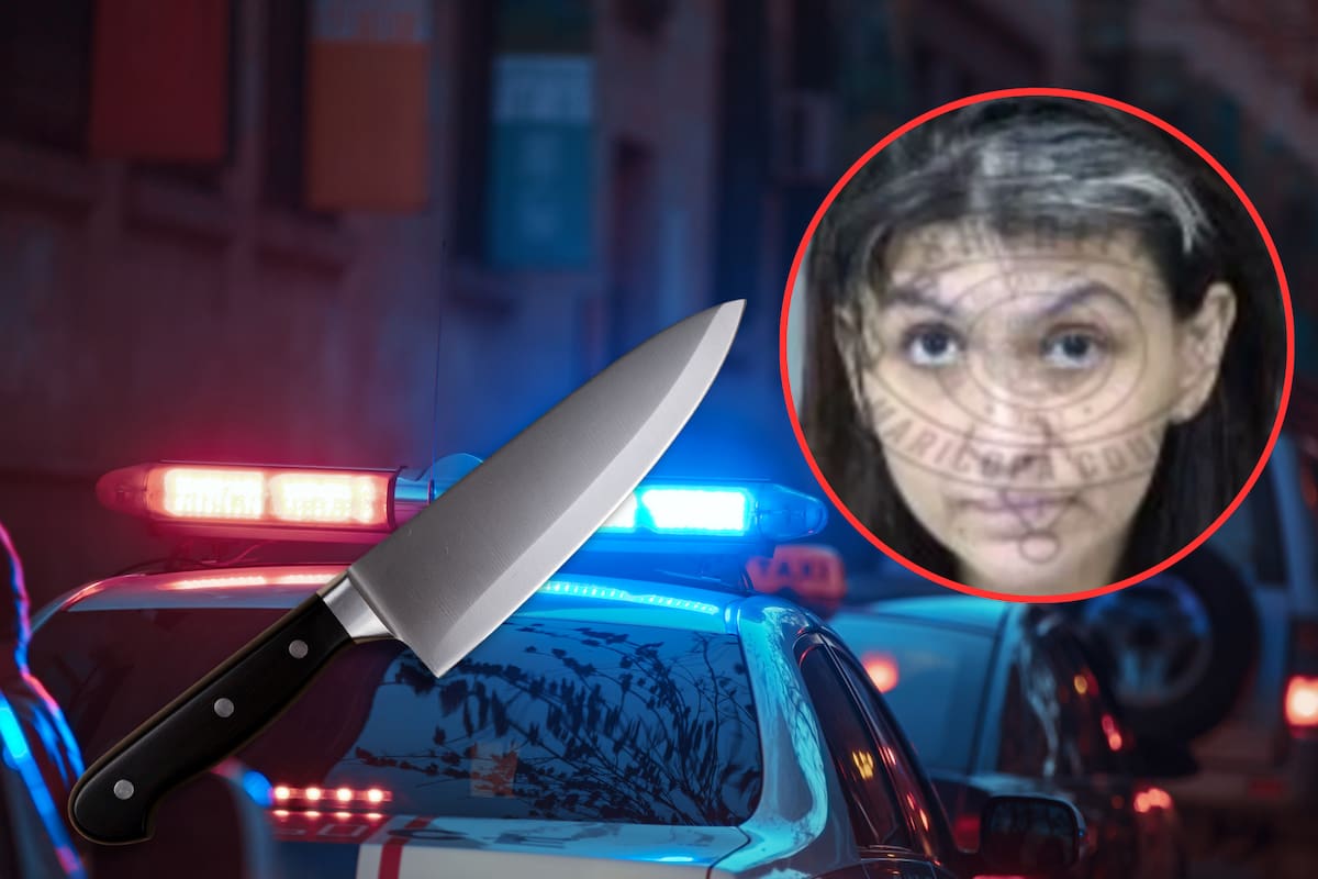 Tras llegar ensangrentada a casa de sus vecinos, con un cuchillo en la mano y confesar el crimen, una mujer de 41 años fue arrestada en Arizona acusada de asesinar a su esposo de 82 años
