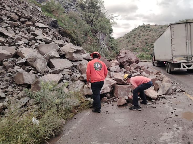 Abren los puntos carreteros afectados por la lluvia