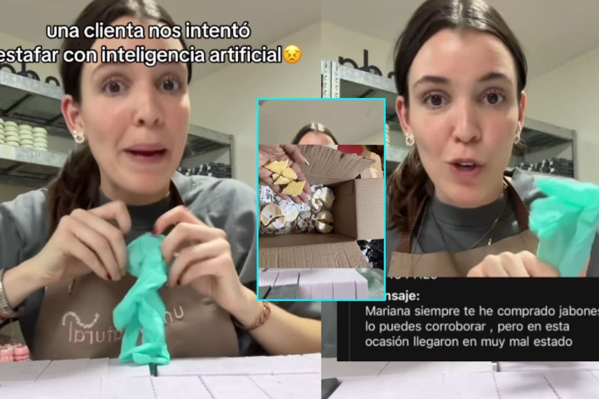 “Pongan mucha atención, por favor” Emprendedora revela cómo una clienta intentó engañarla usando una imagen generada con IA