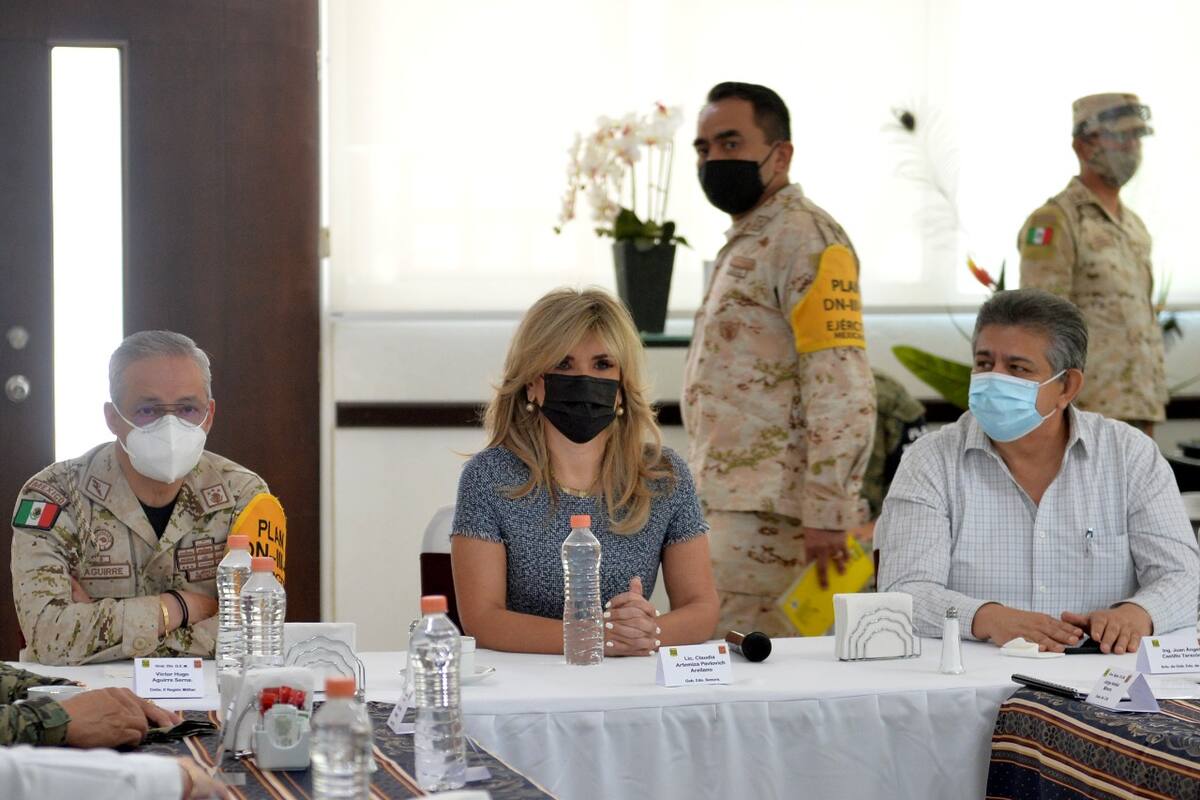 Inseguridad en Sonora: "Militares apoyarán el reto actual del Gobierno del Estado", Claudia Pavlovich Arellano