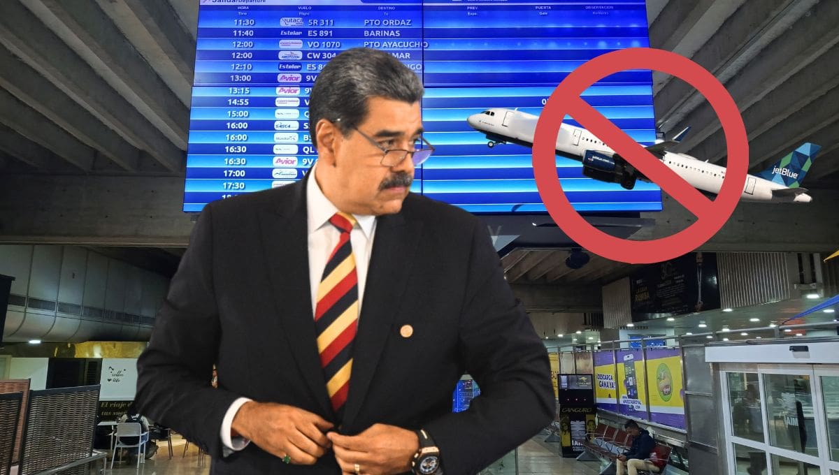 Venezuela revocó la concesión a seis aerolíneas que suspendieron sus vuelos tras una alerta de Estados Unidos.