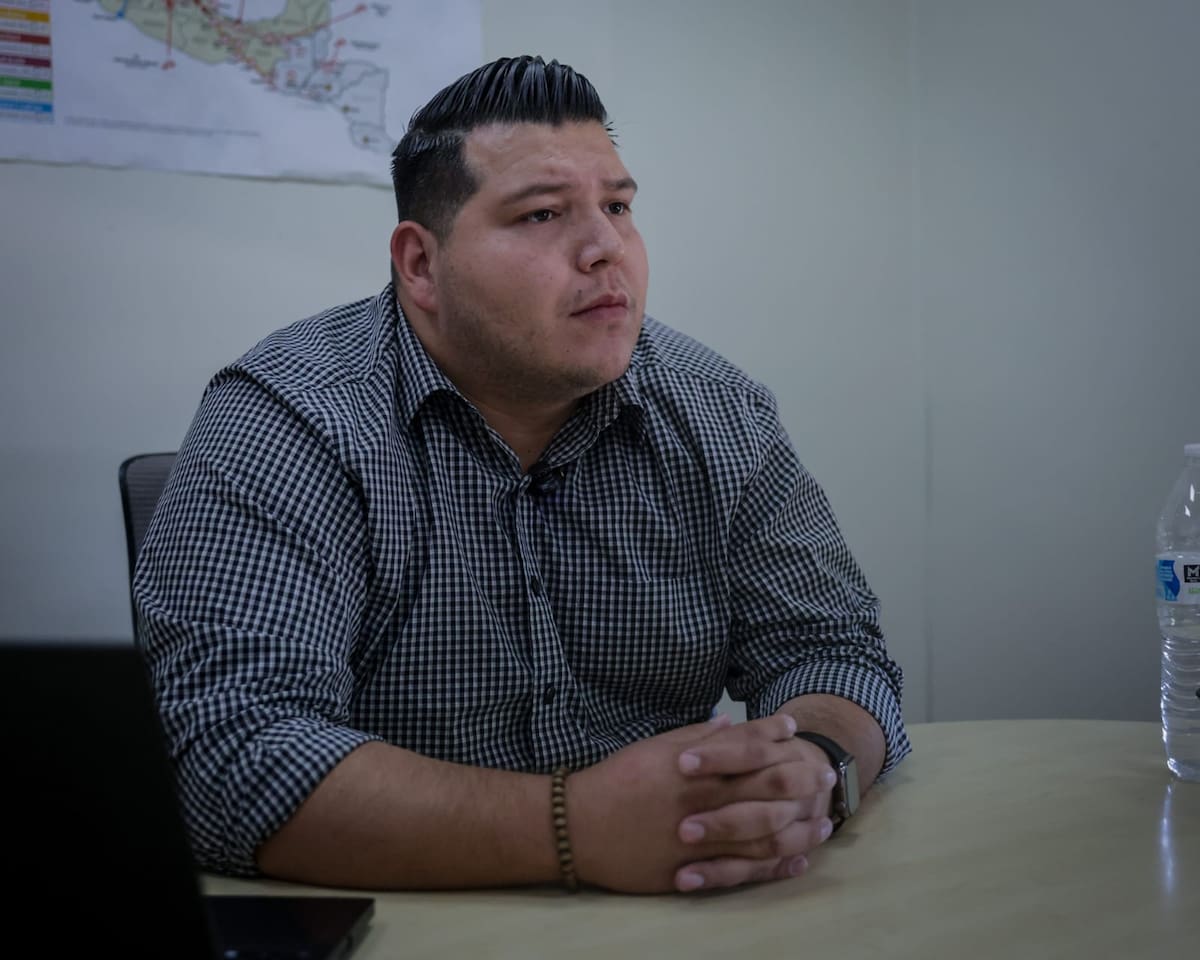 El coordinador del Albergue Peregrino de DIF Municipal, Aarón Gómez Zubirán, informó que tan solo en este espacio se han brindado 728 servicios desde el pasado 18 de marzo.│Foto: Javier Gallegos