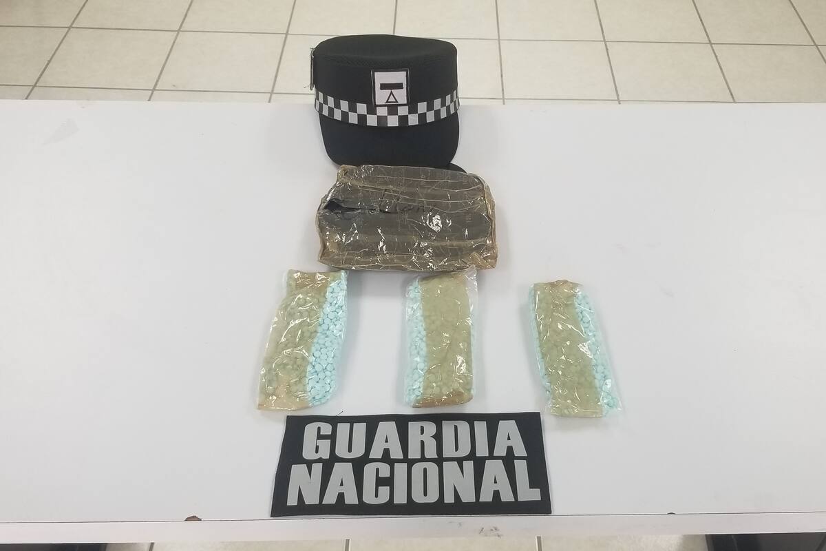 Guardias Nacionales descubren casi 3 mil pastillas de aparente fentanilo