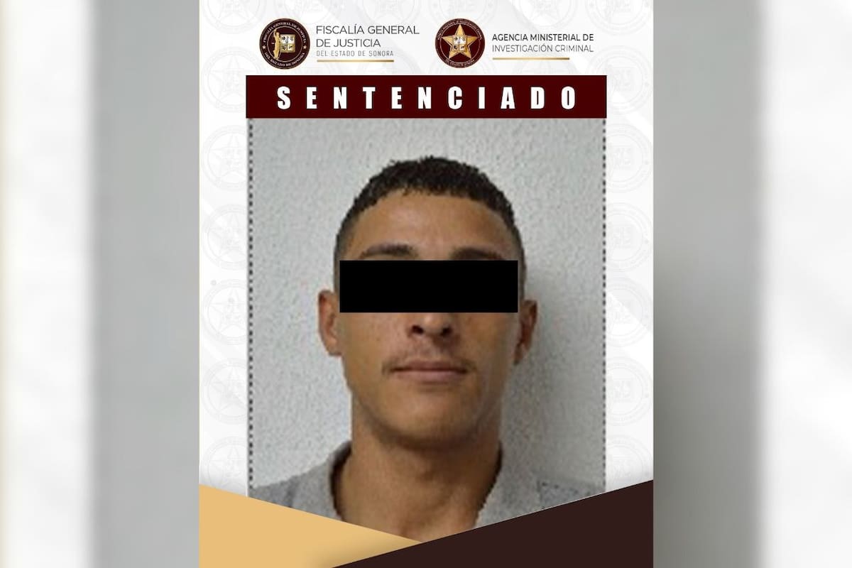 Sentencian a 20 años de prisión a Alan “N” por homicidio en Agua Prieta