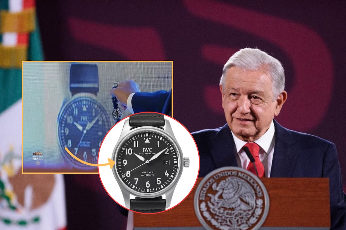¿El reloj de López Obrador es de alta gama? “Me usan para publicidad”, responde