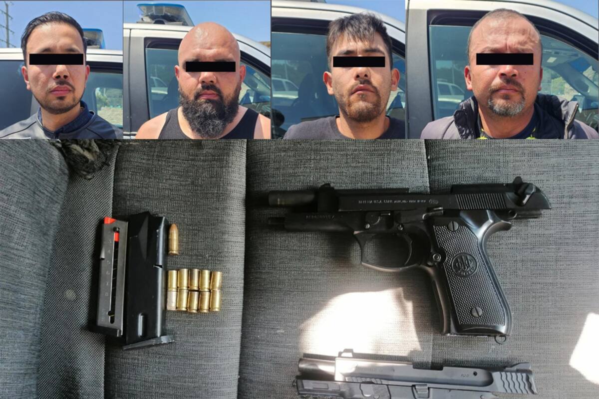 Capturan a cuatro por ataque armado