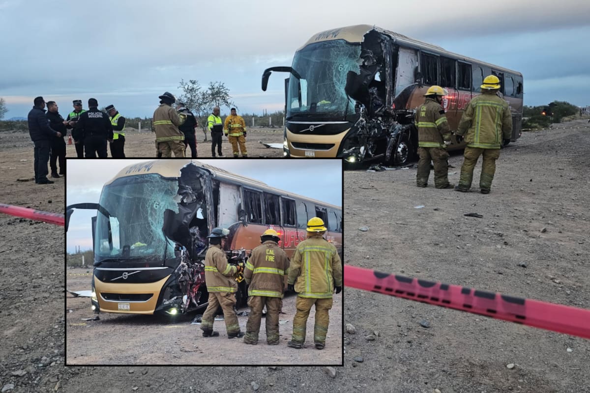 Tufesa activa protocolos y habilita línea para familiares tras el accidente en la carretera Sonoyta–Caborca que dejó personas sin vida y lesionadas