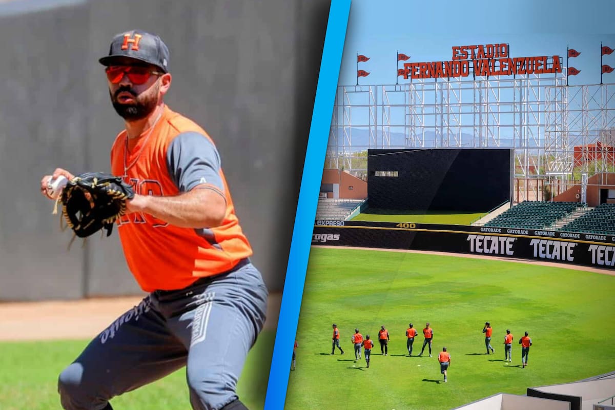 Naranjeros de Hermosillo arrancan entrenamientos de pretemporada en el Estadio Fernando Valenzuela