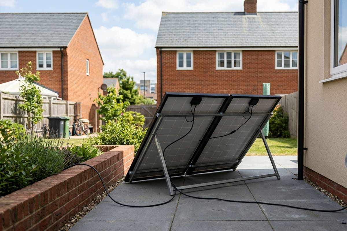 Los paneles solares que se conectan directamente al enchufe arrasan en Reino Unido tras venderse cientos de kits en semanas, una opción que facilita el autoconsumo a inquilinos y hogares sin una instalación convencional