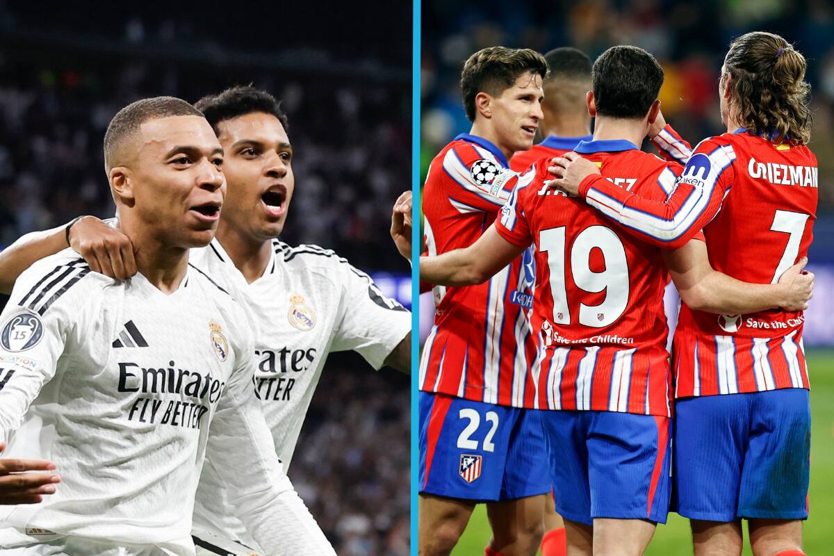 Real Madrid vs Atlético de Madrid: Alineaciones confirmadas para el partido de ida de los octavos de final