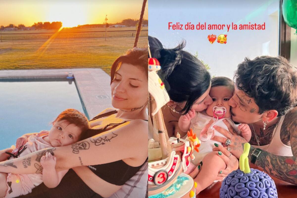 Christian Nodal muestra por primera vez el rostro de su hija en el Día del Amor y la Amistad