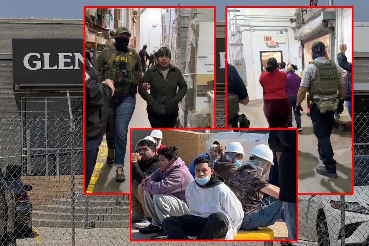 ICE irrumpe en planta de carne y arresta a casi 100 trabajadores “sospechosos” de ser migrantes ilegales; buscaban a personas con identidades falsas para conseguir empleo