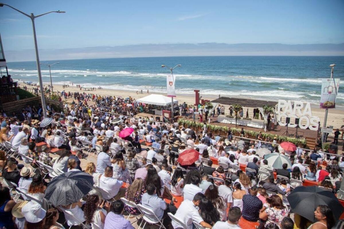 Realizarán nuevas bodas colectivas en Tijuana