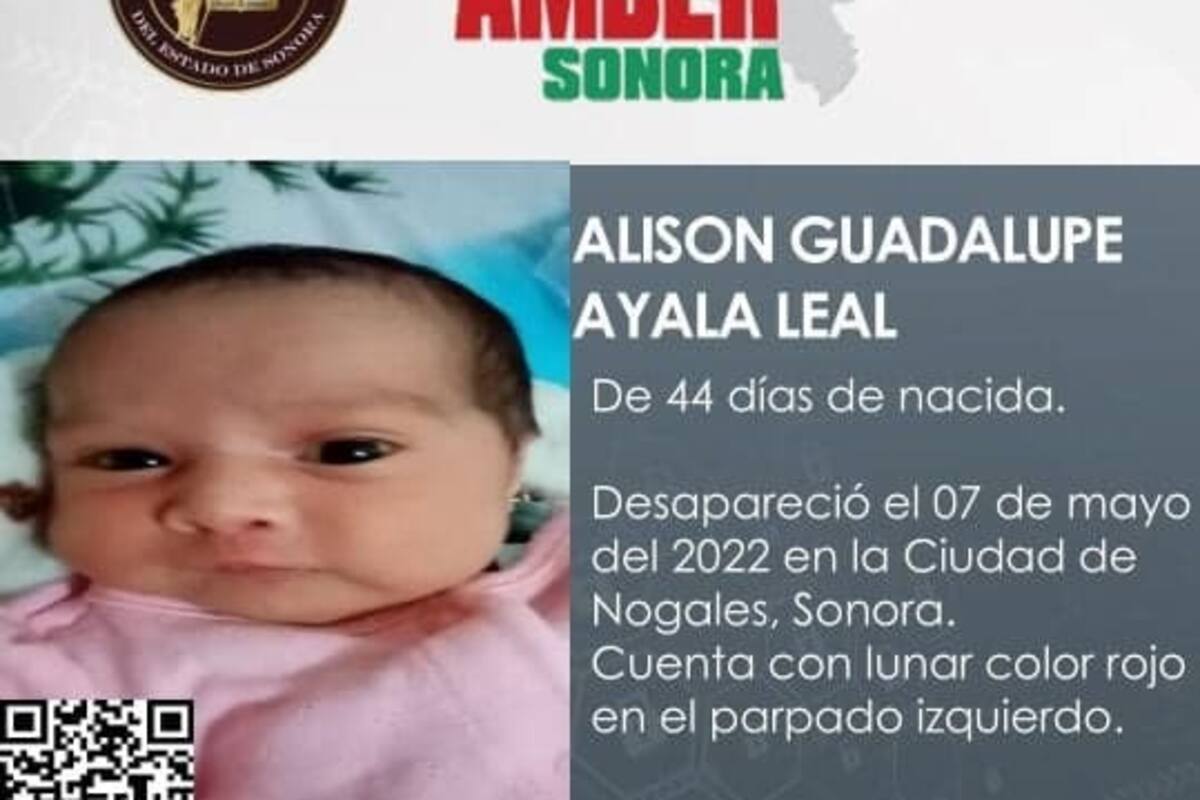Roban dos mujeres a bebé de 44 días de nacida en Nogales