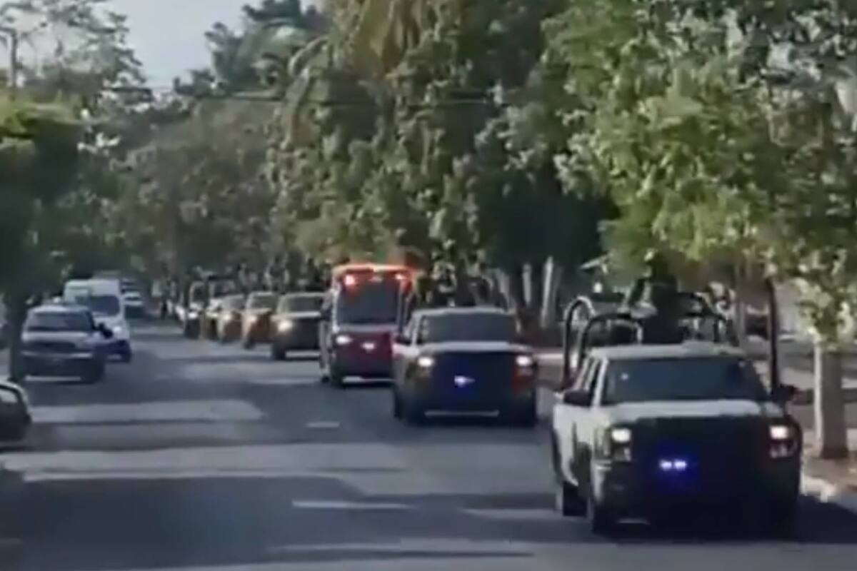 950 militares arriban a Colima para detener violencia entre cárteles