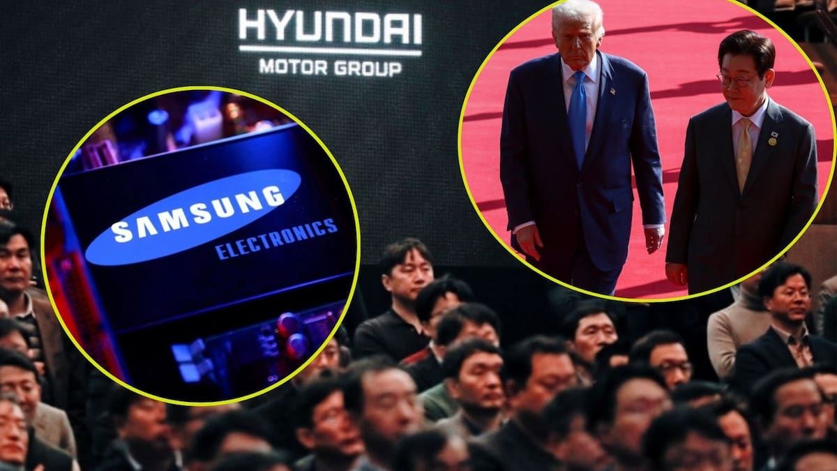 Samsung y Hyundai ‘respiran’ tras acuerdo comercial entre EEUU y Corea del Sur y ahora buscan frenar la fuga de capital con una inversión millonaria