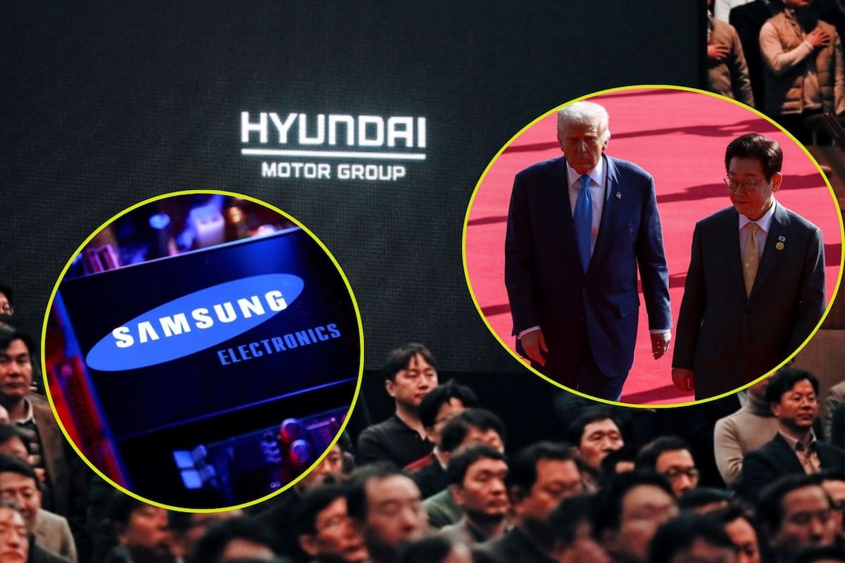 Samsung y Hyundai ‘respiran’ tras acuerdo comercial entre EEUU y Corea del Sur y ahora buscan frenar la fuga de capital con una inversión millonaria
