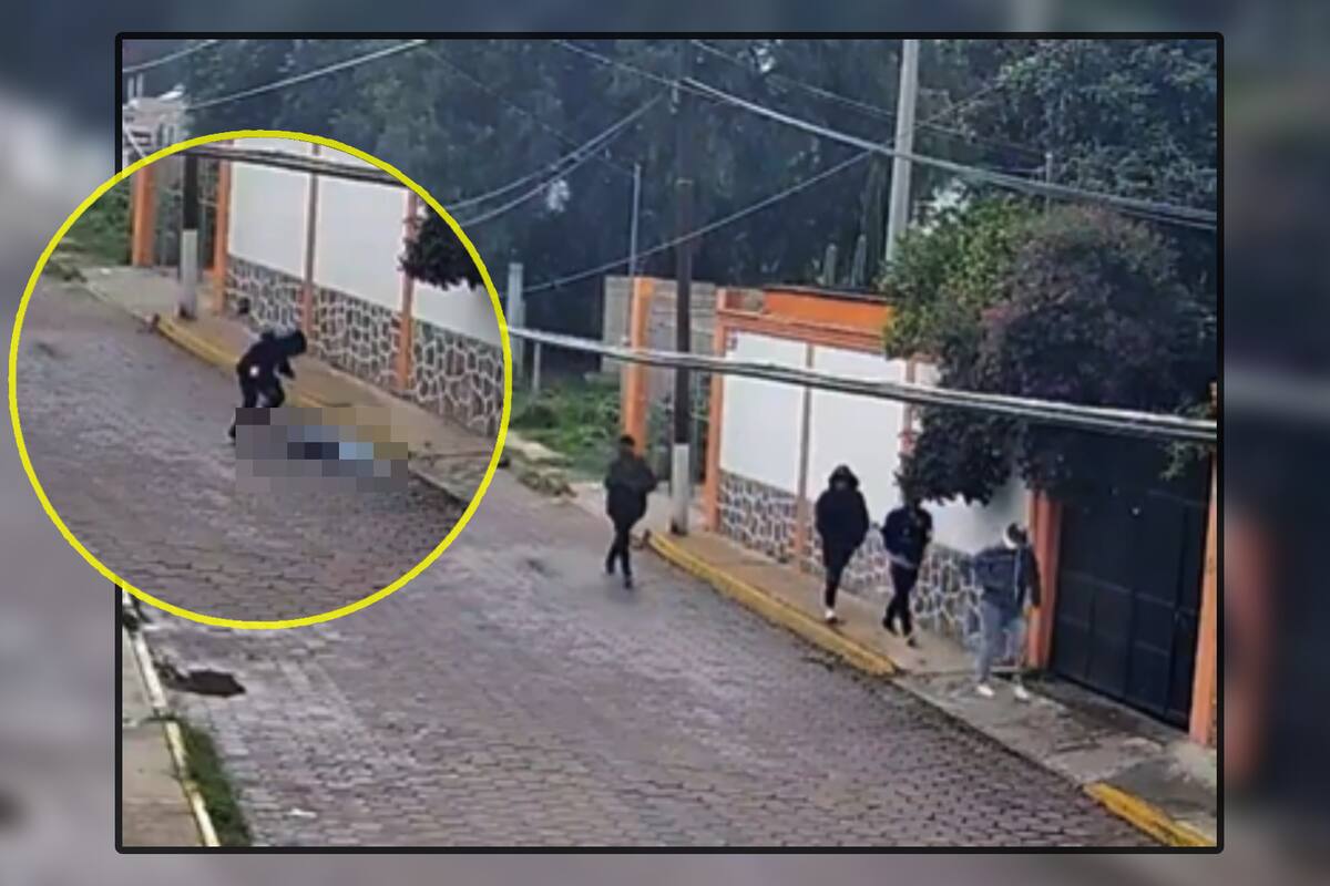 VIDEO: Sujetos armados entran a balear una casa en Tlaxcala, pero salen corriendo y llorando: ¿Qué fue lo que pasó?