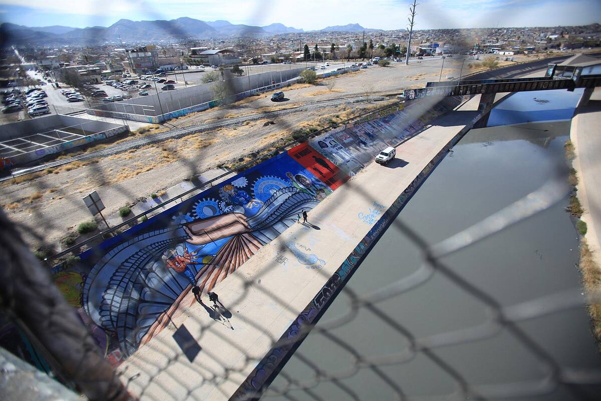 Refleja mural de Ciudad Juárez unión entre México y Estado Unidos