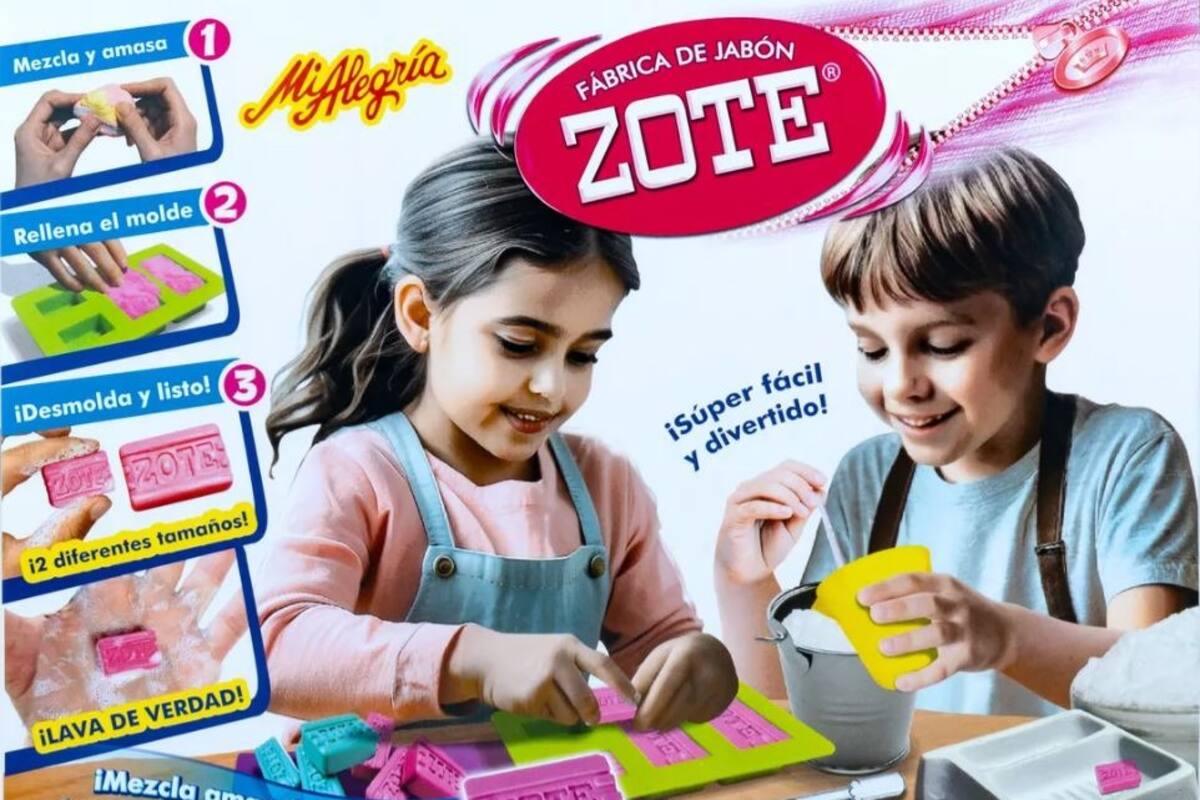 VIRAL: Mi Alegría lanza fábrica para crear mini jabones Zote