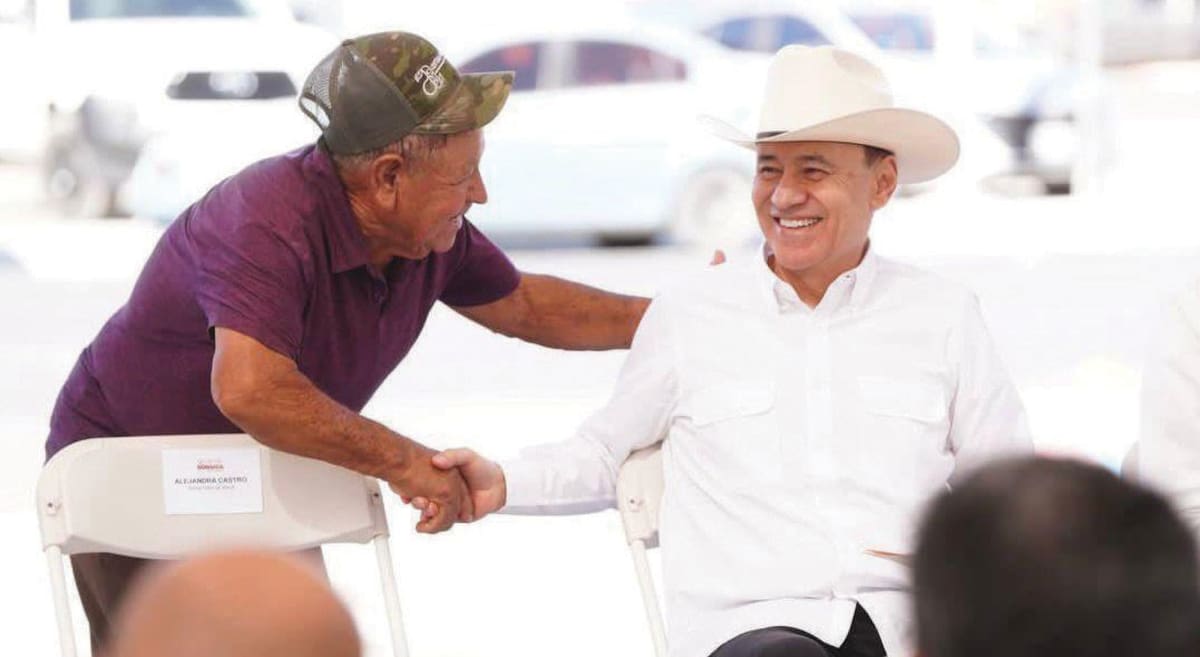 El gobernador Alfonso Durazo informó que se logró una reducción histórica de la pobreza en Sonora. FOTO: ESPECIAL