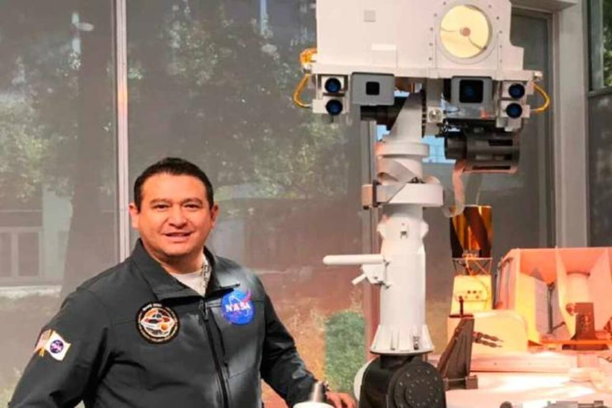 Mexicano diseñó robot que está en Marte ahora