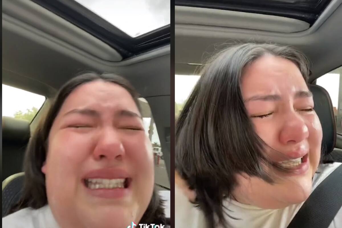 VIRAL: Joven llora al salir de la peluquería con inesperado cambio de look