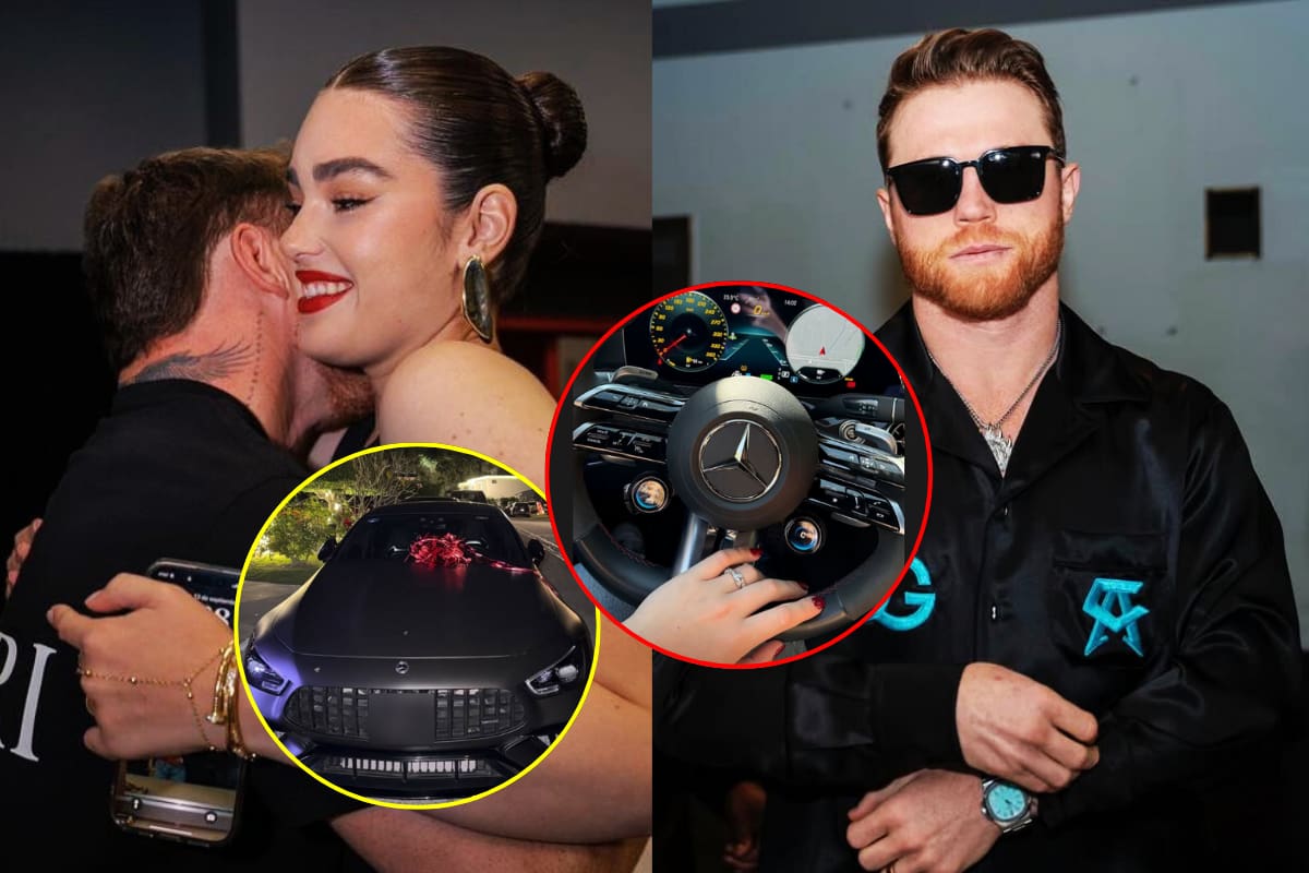 Este fue el lujoso auto que le dio Canelo Álvarez a su hija mayor