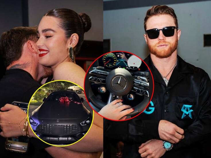 Este fue el lujoso auto que le dio Canelo Álvarez a su hija mayor
