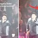 Julión Álvarez vive momento incómodo tras recibir un golpe con un ramo de flores en el escenario (VIDEO)