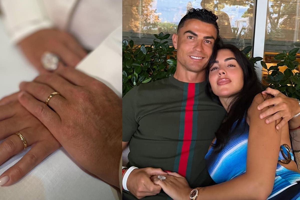 Cristiano Ronaldo y Georgina Rodríguez finalmente se casaron: celebraron una boda íntima un año después de comprometerse