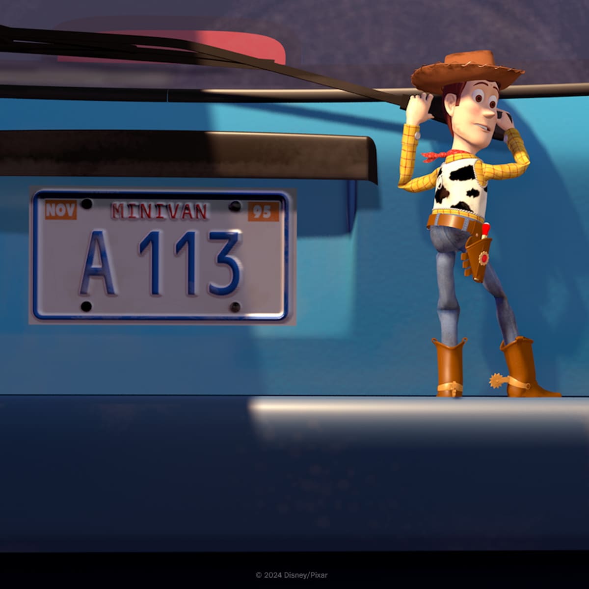 el Codigo A113 esta en las placas l      Foto: Facebook Disney