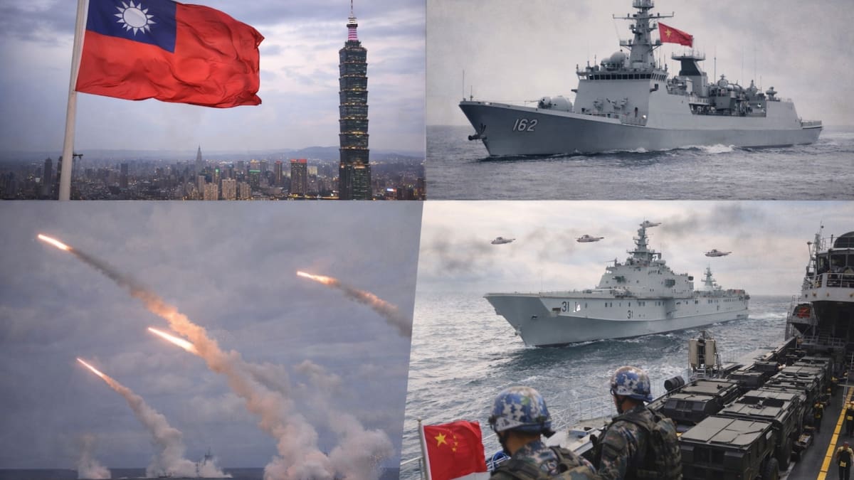 Pekín llevó a cabo los ejercicios militares más extensos y cercanos a Taiwán desde 2022. (Imagen Ilustrativa)