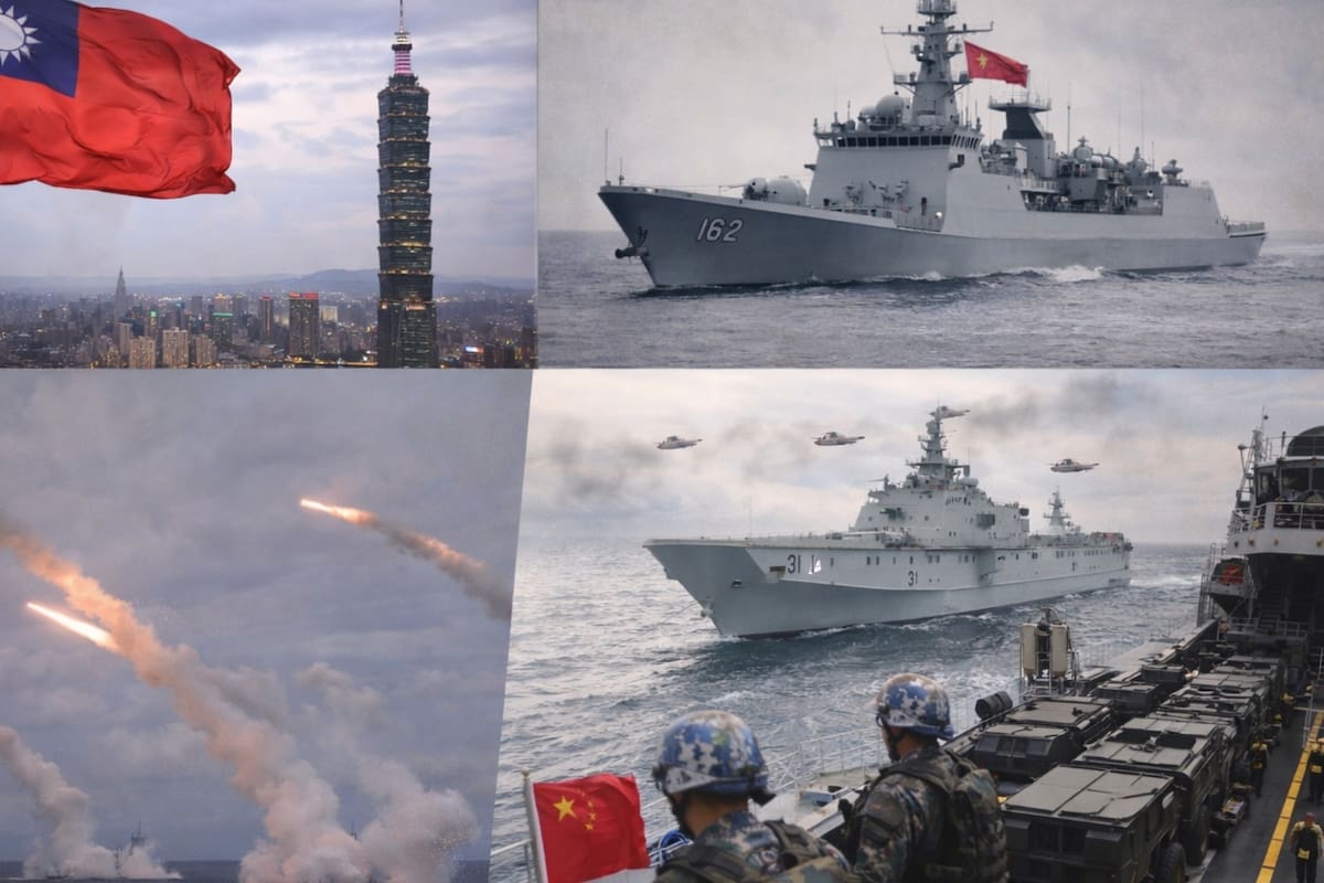 China rodea a Taiwán con su mayor despliegue militar en años, lanza cohetes, ensaya un bloqueo total y advierte a Estados Unidos y sus aliados que cualquier intento de intervención tendrá una respuesta directa del Ejército Popular de Liberación