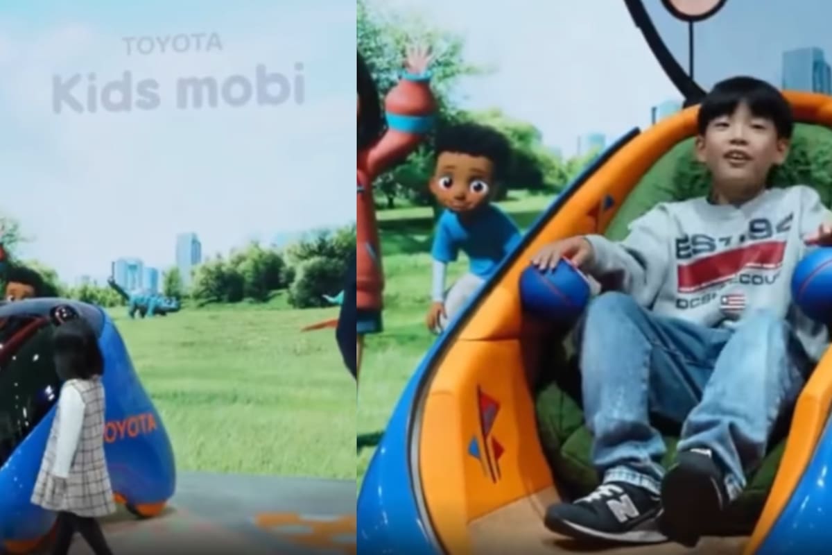 Toyota presenta un mini auto pensado para llevar a los niños a la escuela sin conductor, al más puro estilo de “Los Supersónicos”