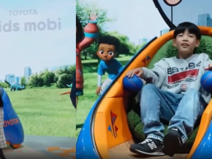 Toyota presenta un mini auto pensado para llevar a los niños a la escuela sin conductor, al más puro estilo de “Los Supersónicos”