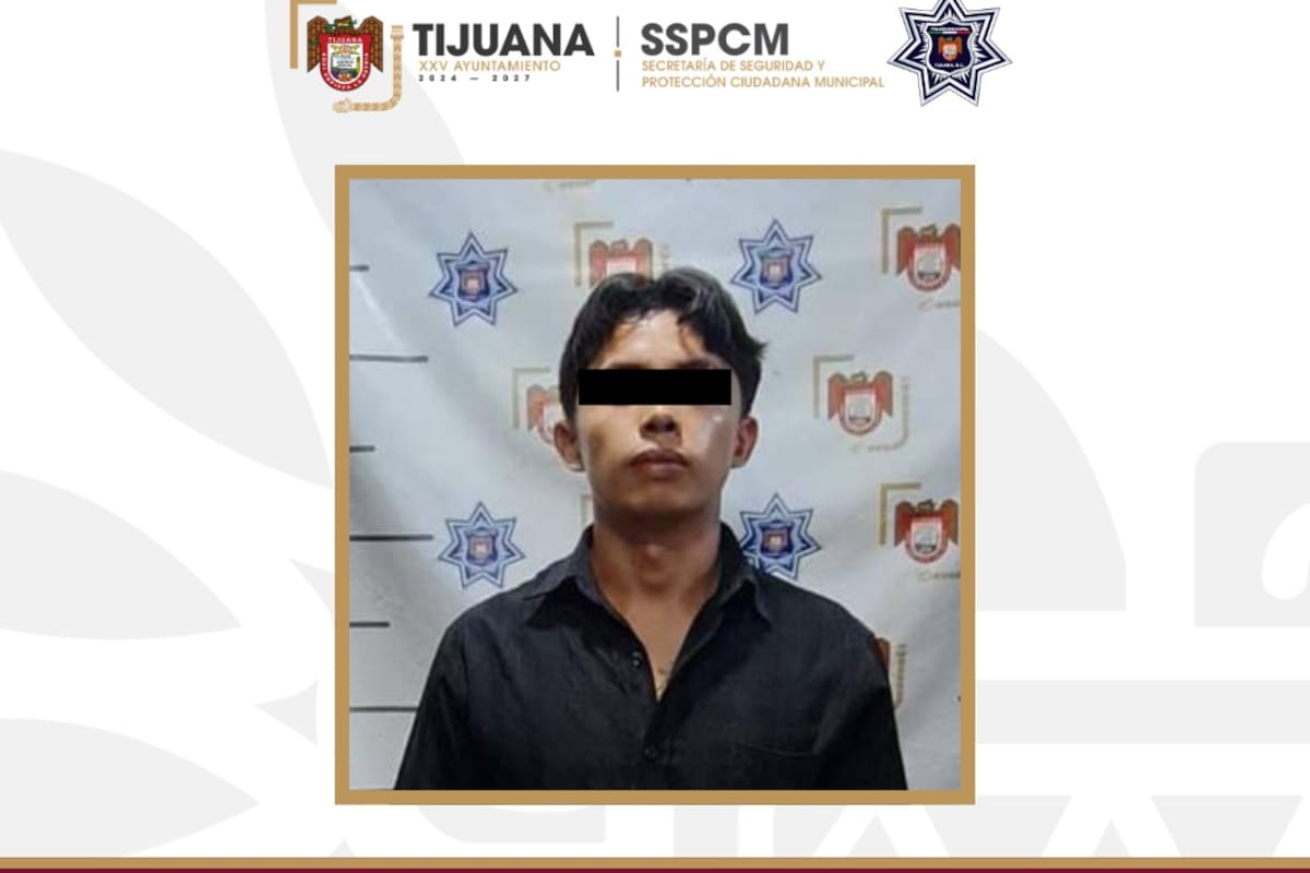 Detienen a joven por daños y presunto fraude en hotel de Tijuana