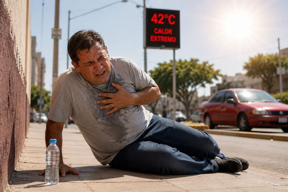 El calor extremo del verano aumenta el riesgo de retención de líquidos y golpes de calor en personas con enfermedades cardíacas