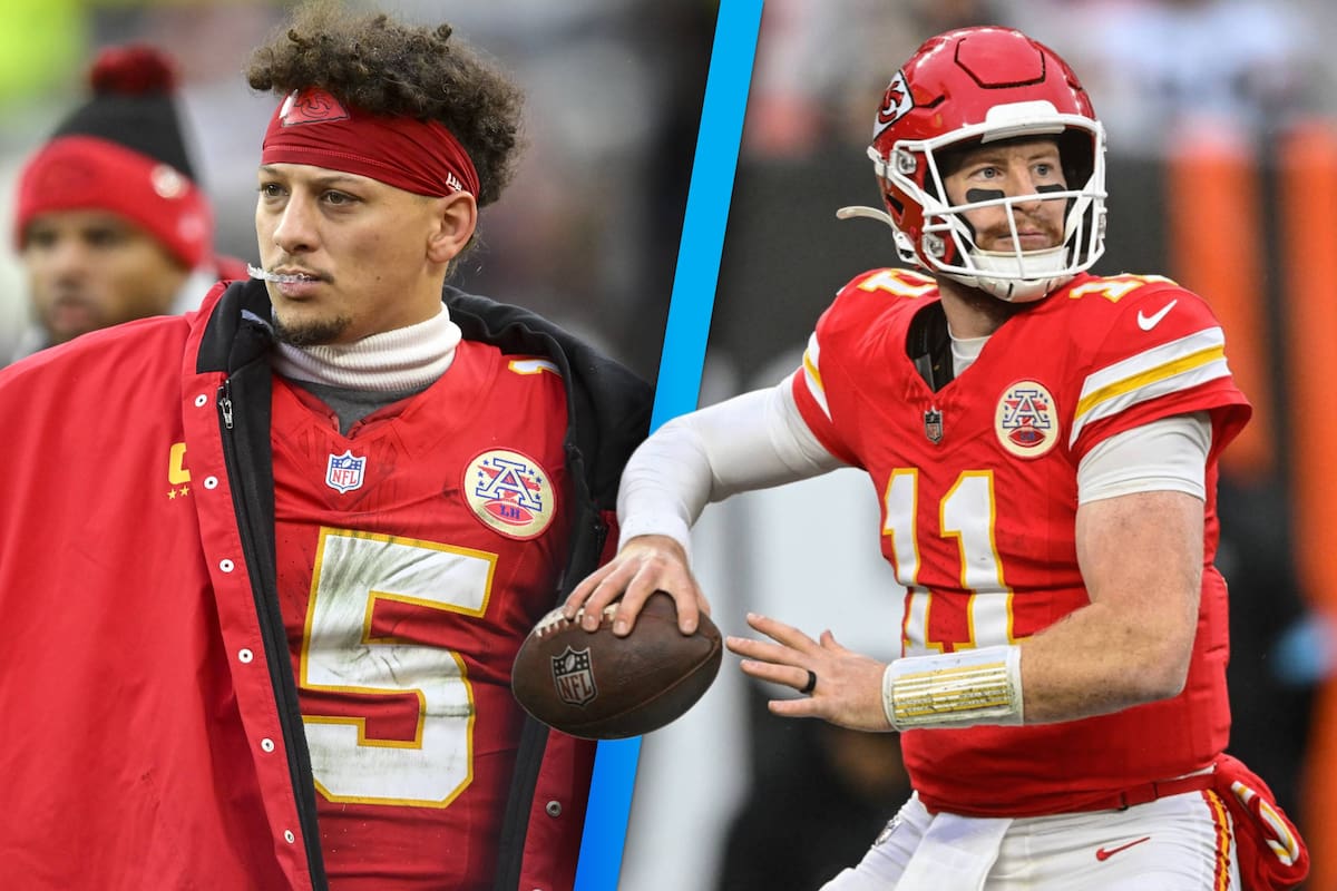 Chiefs vs Broncos: Patrick Mahomes no jugará, Carson Wentz será el QB